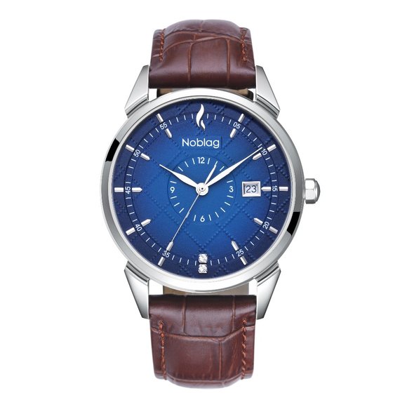 The N-Classic De Noblag Blue Radiant Watch